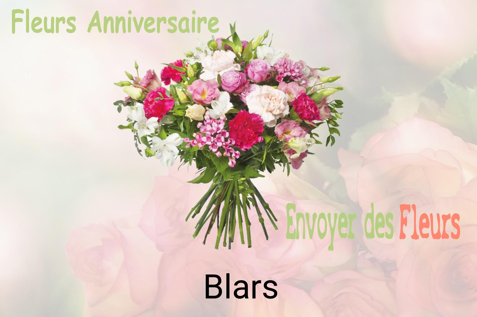 Bouquet de fleurs d’anniversaire livré à Blars