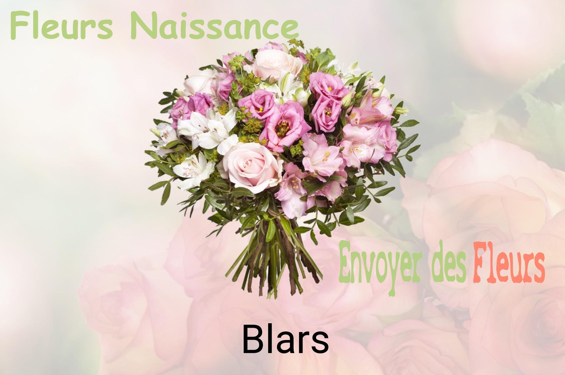 Bouquet de fleurs de naissance livré à Blars